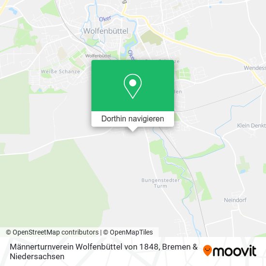 Männerturnverein Wolfenbüttel von 1848 Karte