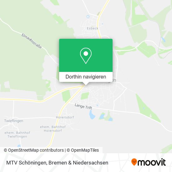 MTV Schöningen Karte