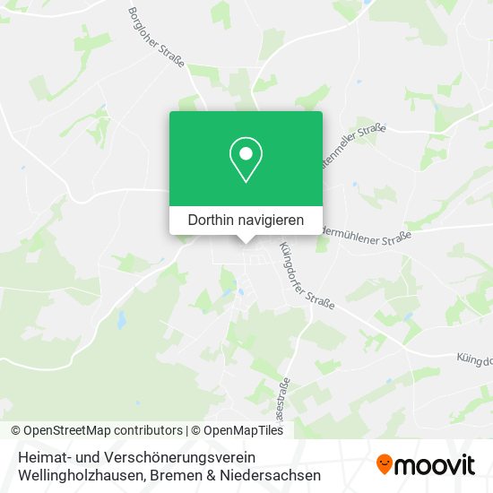Heimat- und Verschönerungsverein Wellingholzhausen Karte