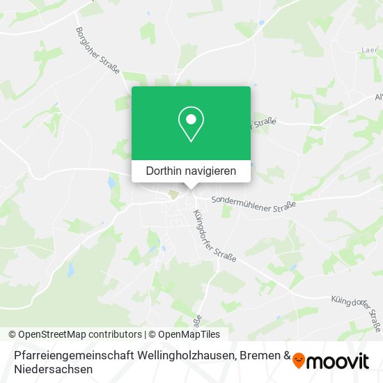 Pfarreiengemeinschaft Wellingholzhausen Karte