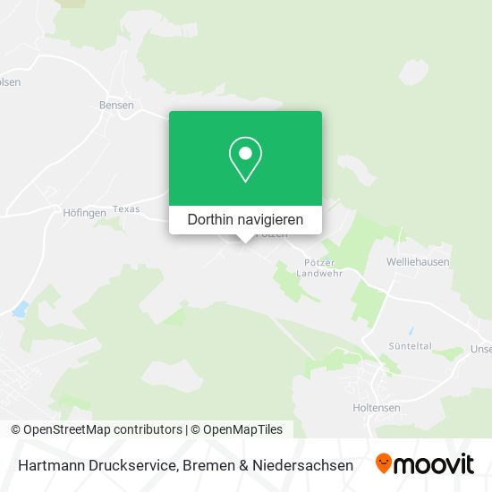 Hartmann Druckservice Karte