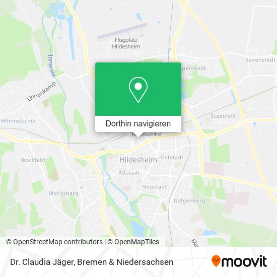 Dr. Claudia Jäger Karte