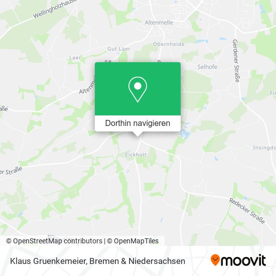 Klaus Gruenkemeier Karte