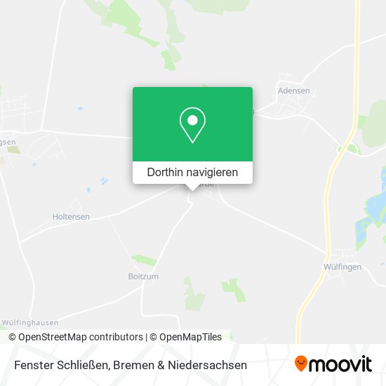 Fenster Schließen Karte