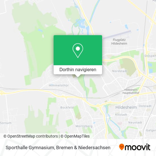Sporthalle Gymnasium Karte