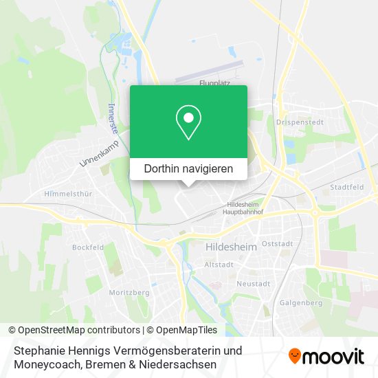 Stephanie Hennigs Vermögensberaterin und Moneycoach Karte