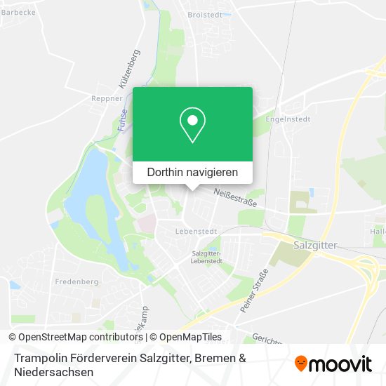 Trampolin Förderverein Salzgitter Karte