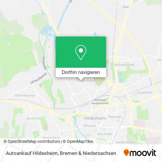 Autoankauf Hildesheim Karte