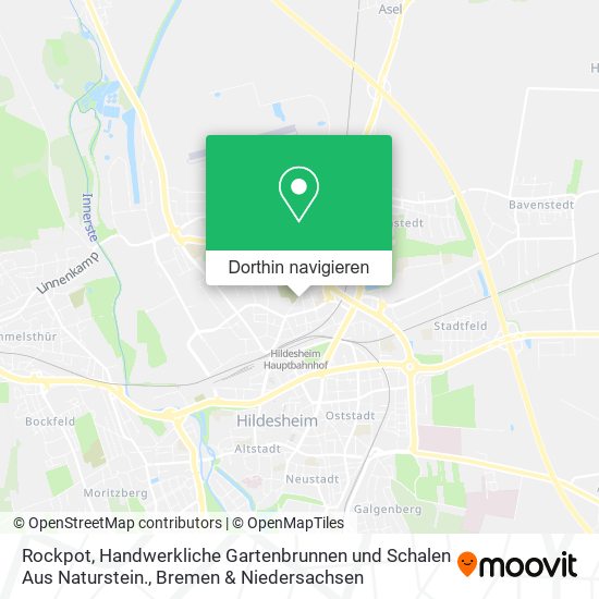 Rockpot, Handwerkliche Gartenbrunnen und Schalen Aus Naturstein. Karte