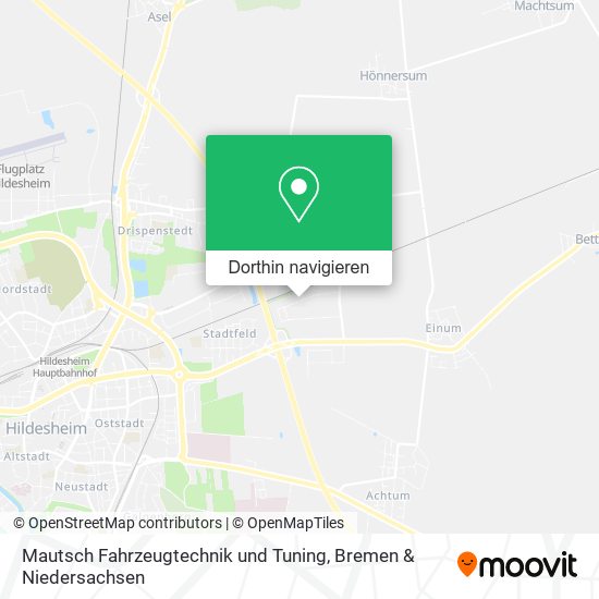 Mautsch Fahrzeugtechnik und Tuning Karte