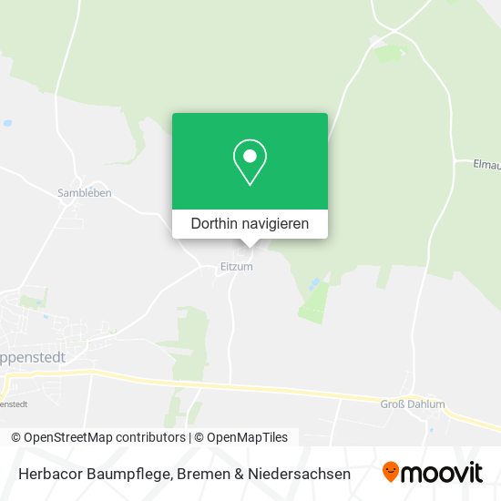Herbacor Baumpflege Karte