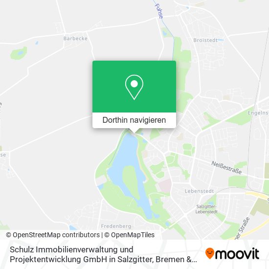 Schulz Immobilienverwaltung und Projektentwicklung GmbH in Salzgitter Karte