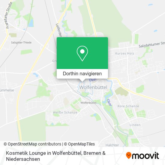 Kosmetik Lounge in Wolfenbüttel Karte