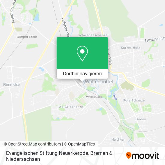 Evangelischen Stiftung Neuerkerode Karte
