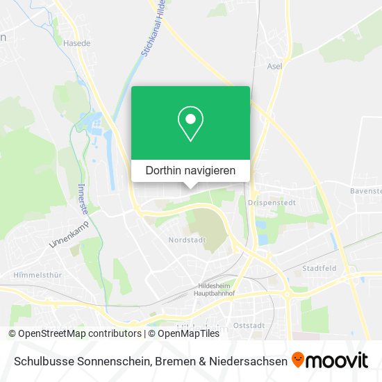Schulbusse Sonnenschein Karte