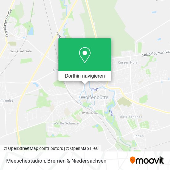 Meeschestadion Karte