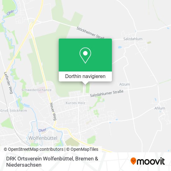 DRK Ortsverein Wolfenbüttel Karte