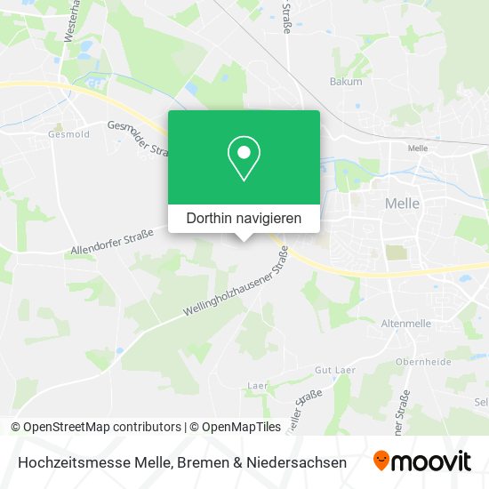 Hochzeitsmesse Melle Karte