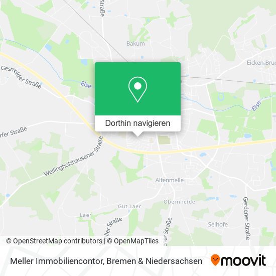 Meller Immobiliencontor Karte