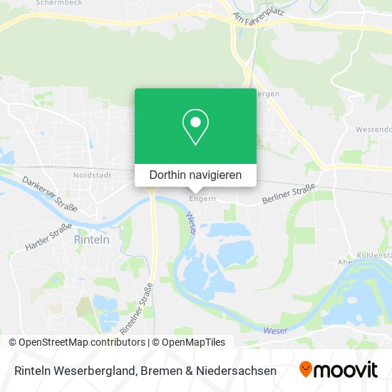 Rinteln Weserbergland Karte