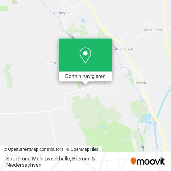 Sport- und Mehrzweckhalle Karte