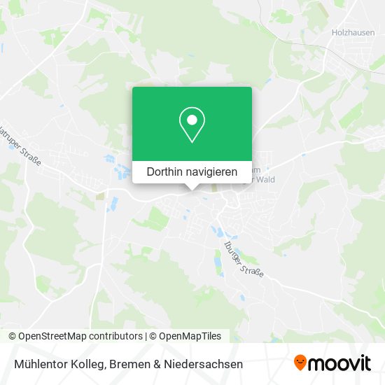 Mühlentor Kolleg Karte