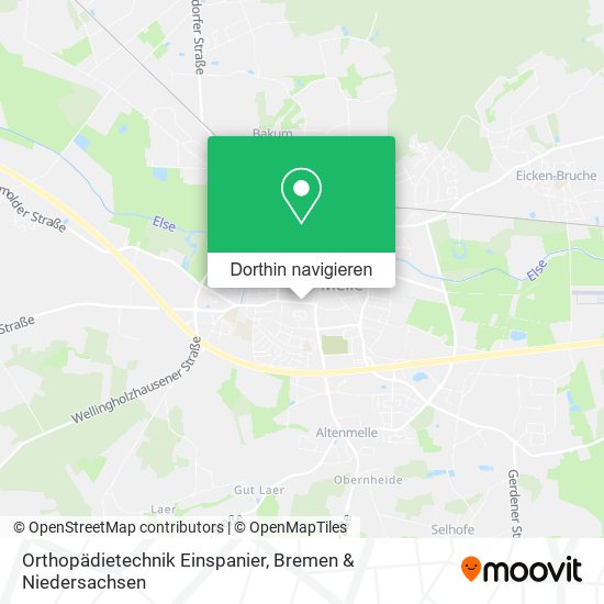Orthopädietechnik Einspanier Karte