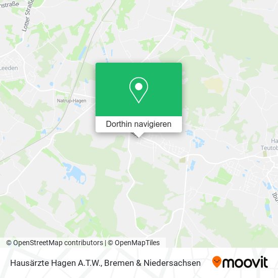 Hausärzte Hagen A.T.W. Karte