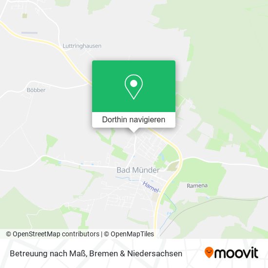 Betreuung nach Maß Karte