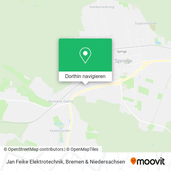 Jan Feike Elektrotechnik Karte