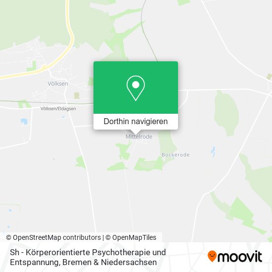 Sh - Körperorientierte Psychotherapie und Entspannung Karte
