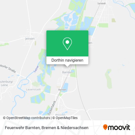 Feuerwehr Barnten Karte