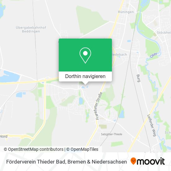 Förderverein Thieder Bad Karte