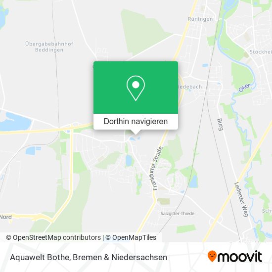 Aquawelt Bothe Karte