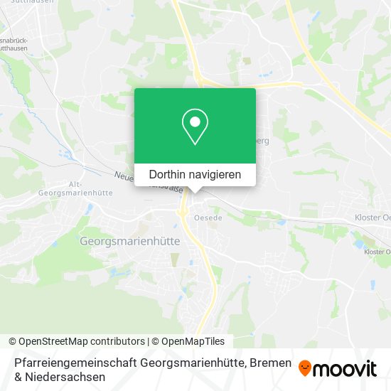 Pfarreiengemeinschaft Georgsmarienhütte Karte