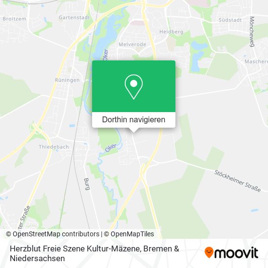 Herzblut Freie Szene Kultur-Mäzene Karte