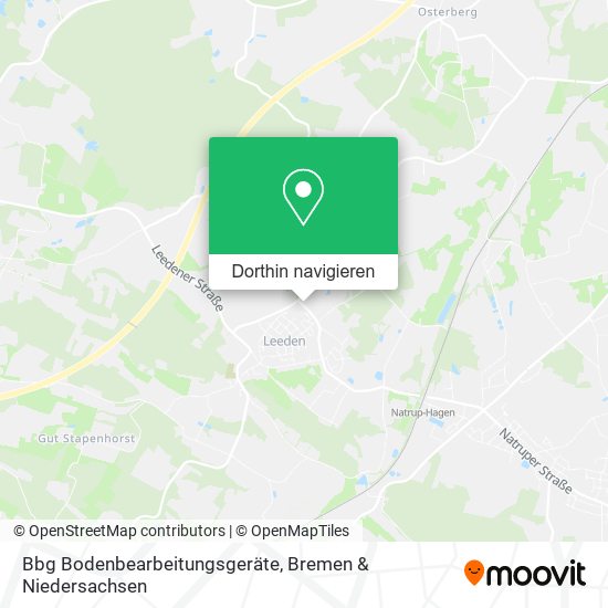 Bbg Bodenbearbeitungsgeräte Karte