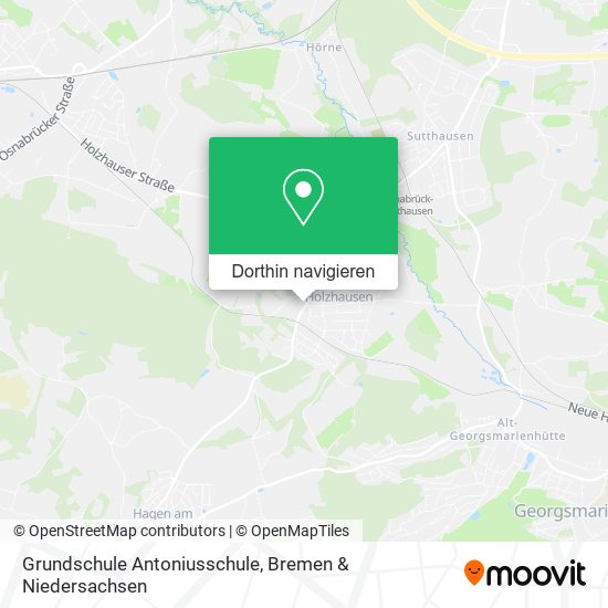 Grundschule Antoniusschule Karte