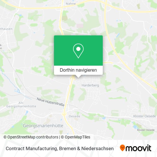 Contract Manufacturing Karte