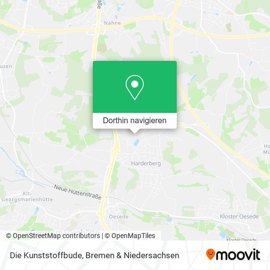 Die Kunststoffbude Karte