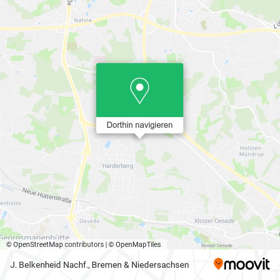 J. Belkenheid Nachf. Karte
