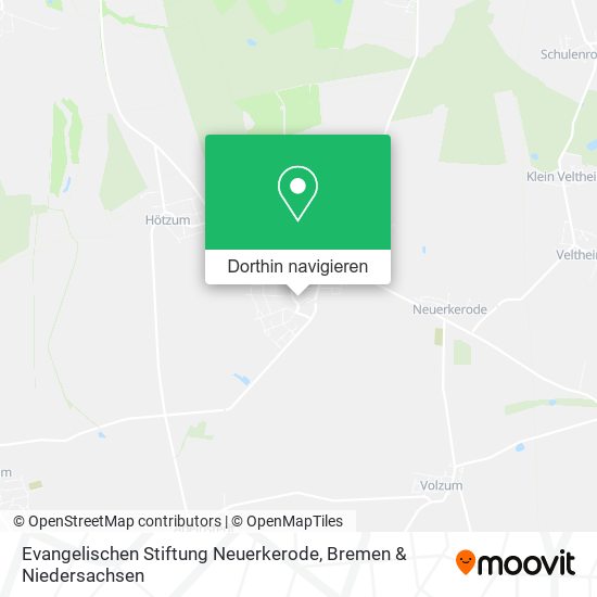 Evangelischen Stiftung Neuerkerode Karte