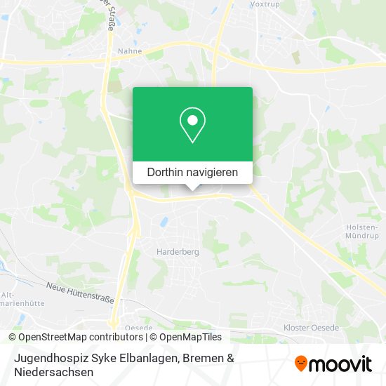 Jugendhospiz Syke Elbanlagen Karte