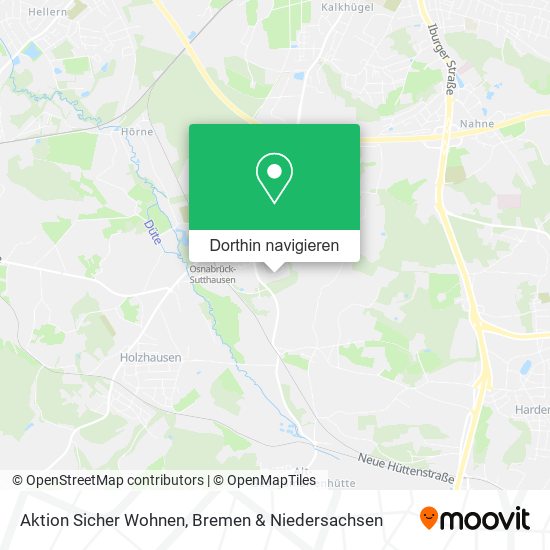 Aktion Sicher Wohnen Karte