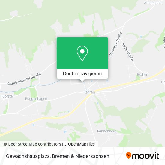 Gewächshausplaza Karte