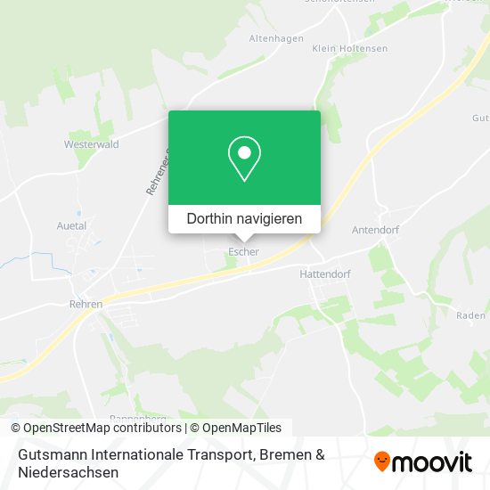 Gutsmann Internationale Transport Karte