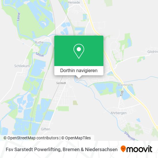 Fsv Sarstedt Powerlifting Karte