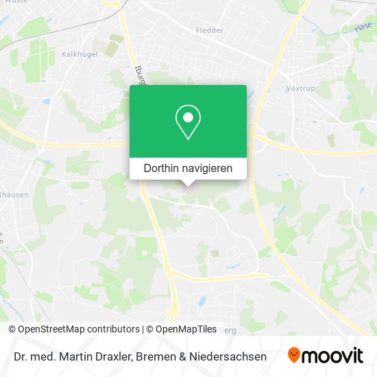 Dr. med. Martin Draxler Karte