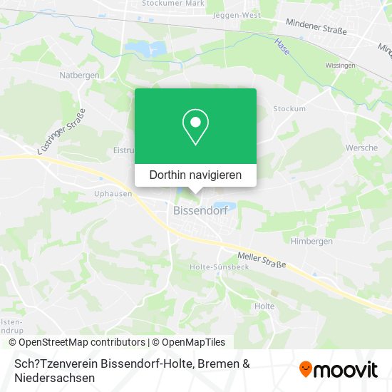 Sch?Tzenverein Bissendorf-Holte Karte