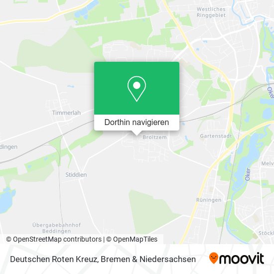Deutschen Roten Kreuz Karte